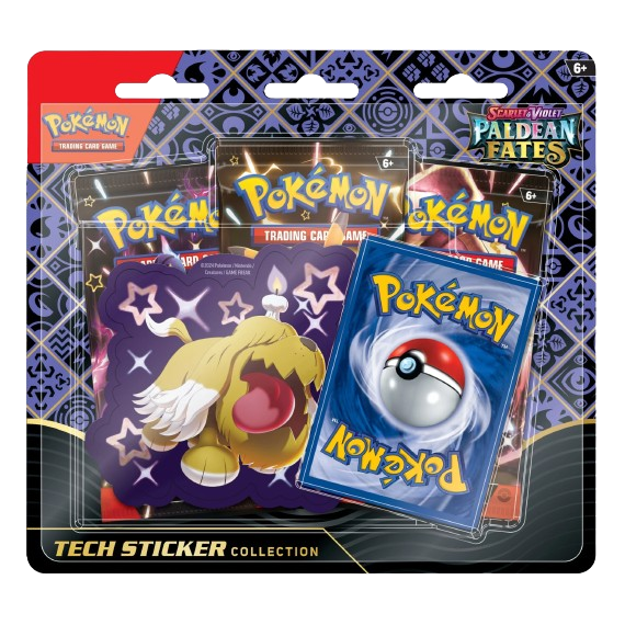 Greavard Paldean Fates Tech Sticker Collection