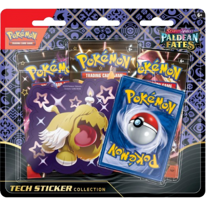 Greavard Paldean Fates Tech Sticker Collection