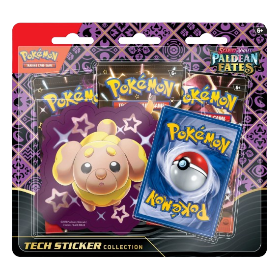 Paldean Fates Tech Sticker Collection Fidough