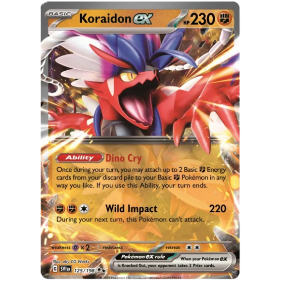 Koraidon EX 125/198