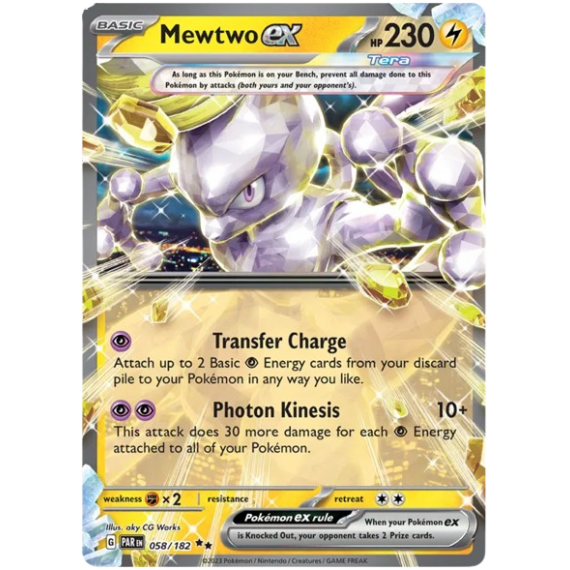 Mewtwo EX 058/182