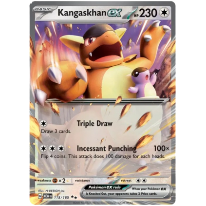 Kangaskhan EX 115/165