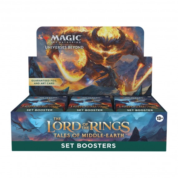 The Lord of the Rings: Tales of Middle-earth™ Set Booster Display