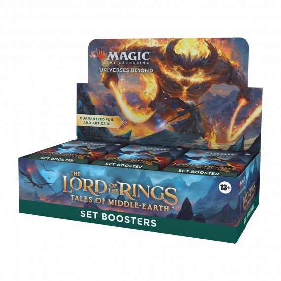 The Lord of the Rings: Tales of Middle-earth™ Set Booster Display