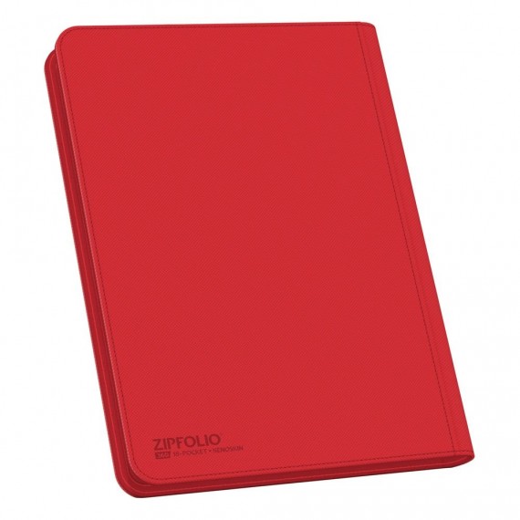 Zipfolio 360 18-Pocket Xenoskin - Red