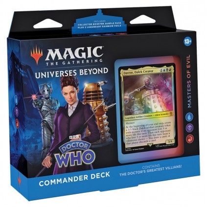 Masters Of Evil Doctor Who™ Commander Decks