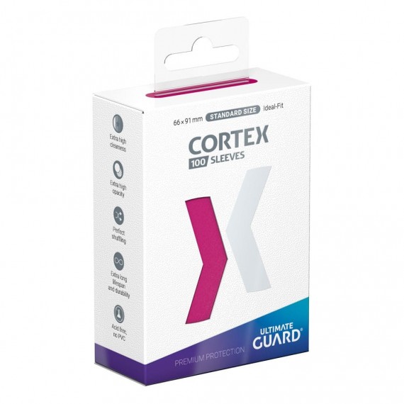 Cortex Sleeves Standard Size (100) - Pink