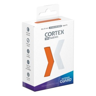 Cortex Sleeves Standard Size (100) - Orange