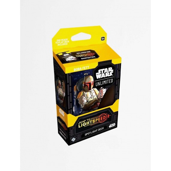 Star Wars Unlimited Jump To Lightspeed Spotlight Deck Boba Fett